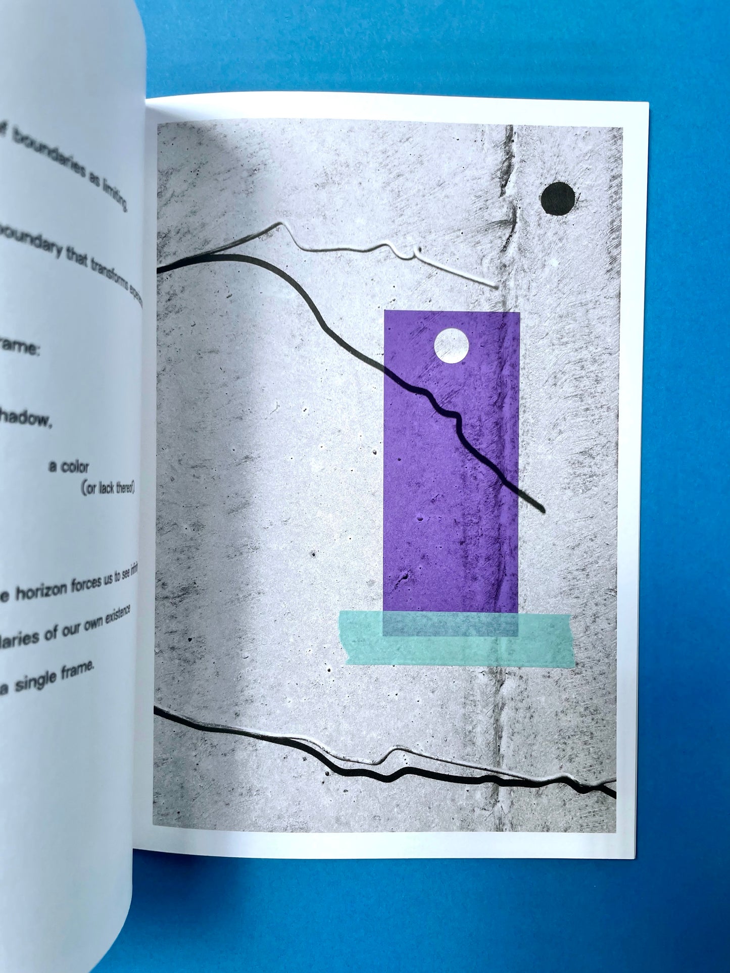Jessica Backhaus : Indications of the sea (Photo Zine 1) OUT OF PRINT