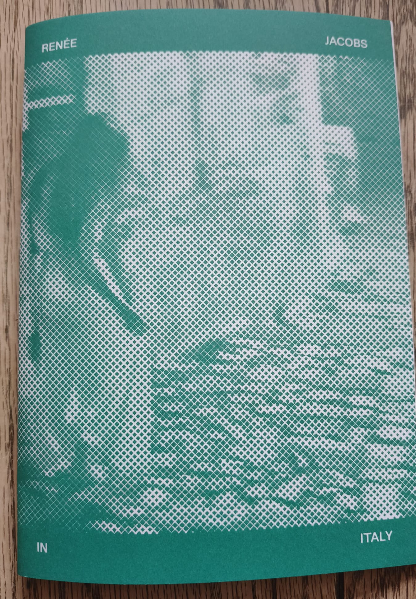 Renée Jacobs : In Italy (Photo Zine 4) Special edition. Available end of March 2025