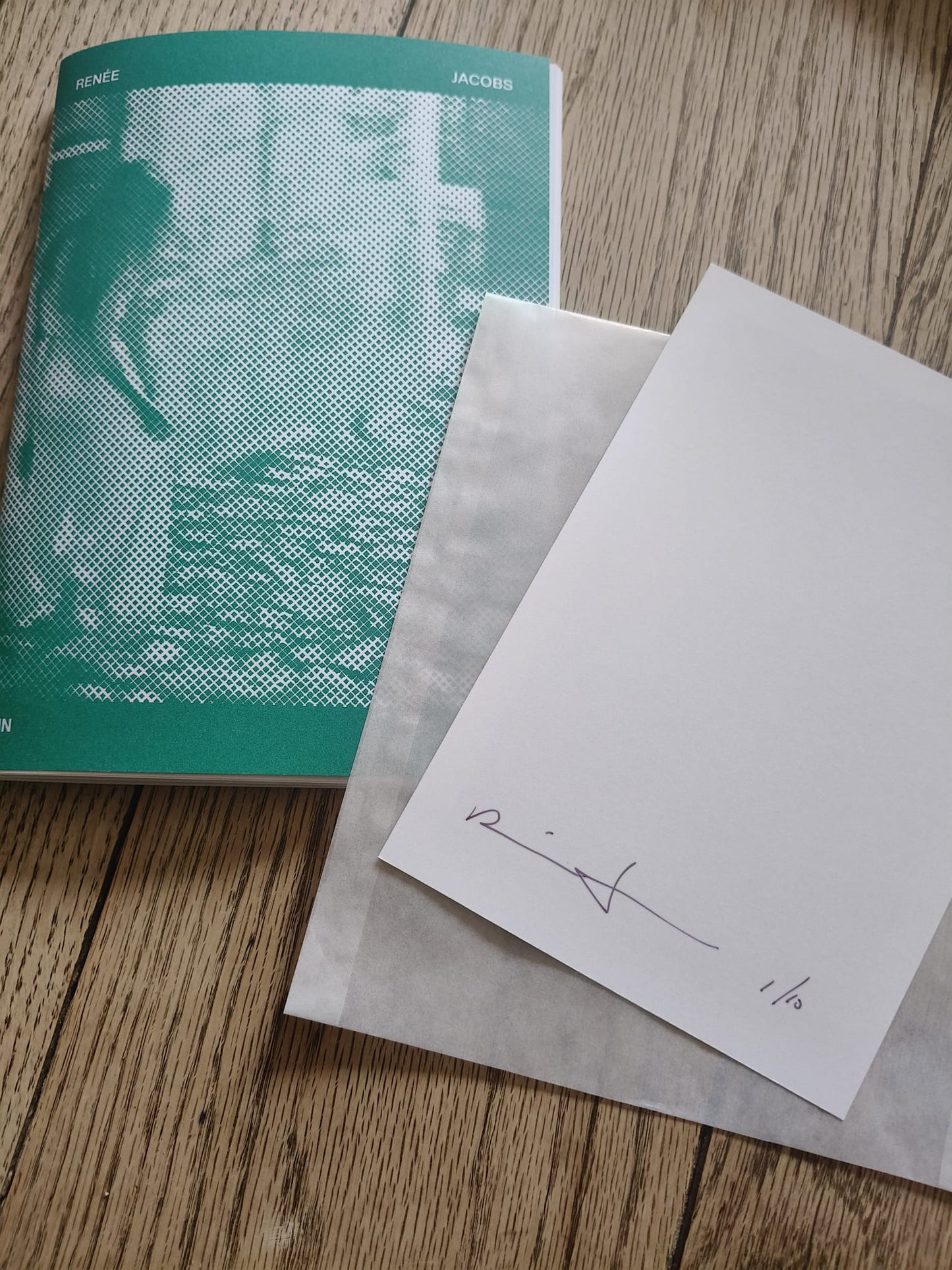 Renée Jacobs : In Italy (Photo Zine 4) Special edition. Available end of March 2025