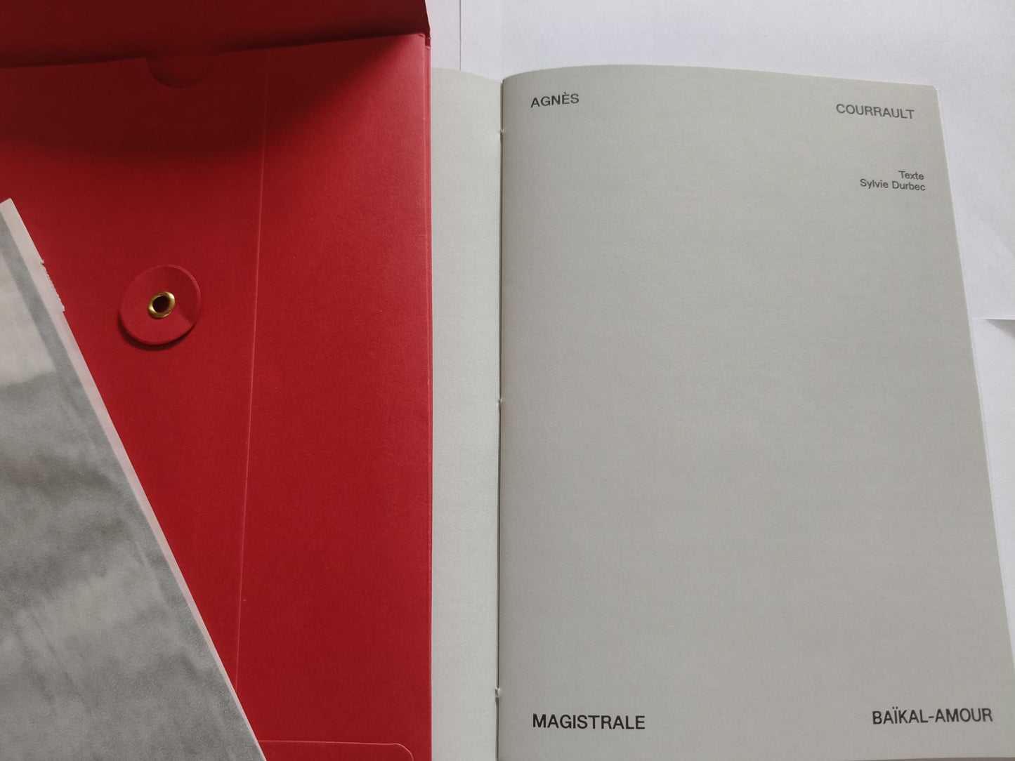 Agnès Courrault : Magistrale Baïkal-Amour (Photo Zine 7) Special edition