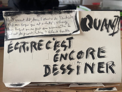 Zine dessin 1 Liliane Giraudon "Homobiographie" Édition spéciale Avril 2026